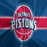 Laden Sie das Bild in den Galerie-Viewer, Detroit Pistons Bedding Set Duvet Cover Without Filler