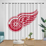 Laden Sie das Bild in den Galerie-Viewer, Detroit Red Wings Curtains Blackout Window Drapes Room Decoration