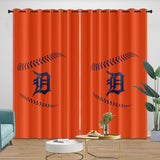 Laden Sie das Bild in den Galerie-Viewer, Detroit Tigers Curtains Blackout Window Drapes Room Decoration