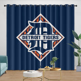 Laden Sie das Bild in den Galerie-Viewer, Detroit Tigers Curtains Blackout Window Drapes Room Decoration