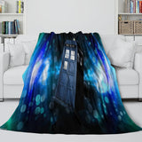 Laden Sie das Bild in den Galerie-Viewer, Doctor Who Blanket Flannel Fleece Throw Room Decoration