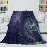 Laden Sie das Bild in den Galerie-Viewer, Doctor Who Blanket Flannel Fleece Throw Room Decoration