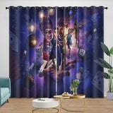 Laden Sie das Bild in den Galerie-Viewer, Doctor Who Curtains Blackout Window Drapes Room Decoration