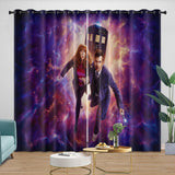 Laden Sie das Bild in den Galerie-Viewer, Doctor Who Curtains Blackout Window Drapes Room Decoration