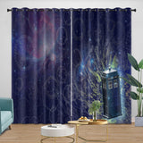 Laden Sie das Bild in den Galerie-Viewer, Doctor Who Curtains Blackout Window Drapes Room Decoration