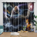 Laden Sie das Bild in den Galerie-Viewer, Doctor Who Curtains Blackout Window Drapes Room Decoration