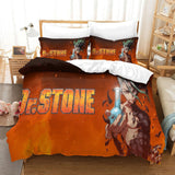 Laden Sie das Bild in den Galerie-Viewer, Dr Stone Hd Anime Bedding Set Duvet Cover Without Filler