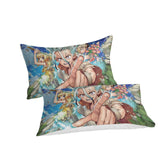 Laden Sie das Bild in den Galerie-Viewer, Dr Stone Hd Anime Bedding Set Duvet Cover Without Filler