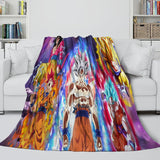 Laden Sie das Bild in den Galerie-Viewer, Dragon Ball Blanket Flannel Fleece Kids Throw Room Decoration