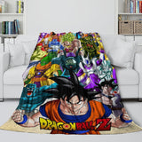 Laden Sie das Bild in den Galerie-Viewer, Dragon Ball Blanket Flannel Fleece Kids Throw Room Decoration