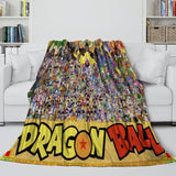 Laden Sie das Bild in den Galerie-Viewer, Dragon Ball Blanket Flannel Throw Kids Room Decoration