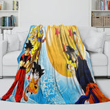 Laden Sie das Bild in den Galerie-Viewer, Dragon Ball Blanket Flannel Throw Kids Room Decoration