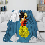 Laden Sie das Bild in den Galerie-Viewer, Dragon Ball Blanket Flannel Throw Room Decoration