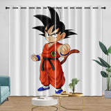 Laden Sie das Bild in den Galerie-Viewer, Dragon Ball Curtains Blackout Window Pattern Drapes Room Decoration