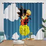 Laden Sie das Bild in den Galerie-Viewer, Dragon Ball Curtains Blackout Window Pattern Drapes Room Decoration