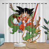 Laden Sie das Bild in den Galerie-Viewer, Dragon Ball Curtains Blackout Window Pattern Drapes Room Decoration