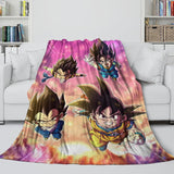 Laden Sie das Bild in den Galerie-Viewer, Dragon Ball DAIMA Blanket Flannel Pattern Throw Room Decoration