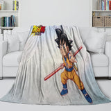 Laden Sie das Bild in den Galerie-Viewer, Dragon Ball DAIMA Blanket Flannel Pattern Throw Room Decoration