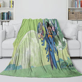 Laden Sie das Bild in den Galerie-Viewer, Dragon Ball DAIMA Blanket Flannel Pattern Throw Room Decoration