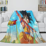 Laden Sie das Bild in den Galerie-Viewer, Dragon Ball DAIMA Blanket Flannel Pattern Throw Room Decoration