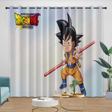Laden Sie das Bild in den Galerie-Viewer, Dragon Ball DAIMA Curtains Blackout Window Drapes Room Decoration