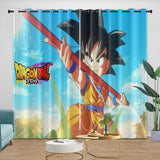 Laden Sie das Bild in den Galerie-Viewer, Dragon Ball DAIMA Curtains Blackout Window Drapes Room Decoration