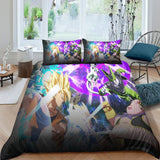 Laden Sie das Bild in den Galerie-Viewer, Dragon Ball FighterZ Bedding Set Pattern Quilt Cover Without Filler