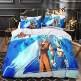 Laden Sie das Bild in den Galerie-Viewer, Dragon Ball FighterZ Bedding Set Pattern Quilt Cover Without Filler