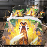 Laden Sie das Bild in den Galerie-Viewer, Dragon Ball FighterZ Bedding Set Pattern Quilt Cover Without Filler