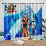 Laden Sie das Bild in den Galerie-Viewer, Dragon Ball FighterZ Curtains Blackout Window Drapes Room Decoration