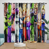 Laden Sie das Bild in den Galerie-Viewer, Dragon Ball FighterZ Curtains Blackout Window Drapes Room Decoration