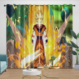 Laden Sie das Bild in den Galerie-Viewer, Dragon Ball FighterZ Curtains Blackout Window Drapes Room Decoration