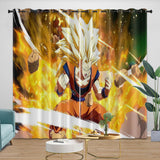 Laden Sie das Bild in den Galerie-Viewer, Dragon Ball FighterZ Curtains Blackout Window Drapes Room Decoration