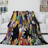 Laden Sie das Bild in den Galerie-Viewer, Dragon Ball GT Blanket Flannel Throw Room Decoration
