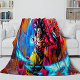 Laden Sie das Bild in den Galerie-Viewer, Dragon Ball GT Blanket Flannel Throw Room Decoration