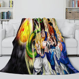 Laden Sie das Bild in den Galerie-Viewer, Dragon Ball GT Blanket Flannel Throw Room Decoration