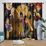 Laden Sie das Bild in den Galerie-Viewer, Dragon Ball GT Curtains Blackout Window Drapes Room Decoration