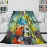 Laden Sie das Bild in den Galerie-Viewer, Dragon Ball KAI Blanket Flannel  Kids Room Throw