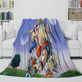 Laden Sie das Bild in den Galerie-Viewer, Dragon Ball KAI Blanket Flannel  Kids Room Throw