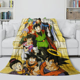 Laden Sie das Bild in den Galerie-Viewer, Dragon Ball KAI Blanket Flannel  Kids Room Throw