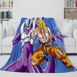 Laden Sie das Bild in den Galerie-Viewer, Dragon Ball KAI Blanket Flannel Throw Room Decoration