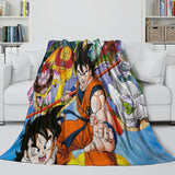 Laden Sie das Bild in den Galerie-Viewer, Dragon Ball KAI Blanket Flannel Throw Room Decoration