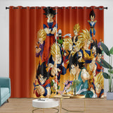 Laden Sie das Bild in den Galerie-Viewer, Dragon Ball KAI Curtains Blackout Window Drapes Room Decoration