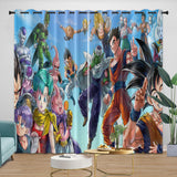 Laden Sie das Bild in den Galerie-Viewer, Dragon Ball KAI Curtains Blackout Window Drapes Room Decoration