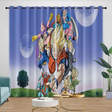 Laden Sie das Bild in den Galerie-Viewer, Dragon Ball KAI Curtains Blackout Window Kids Room Drapes