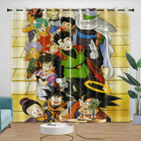 Laden Sie das Bild in den Galerie-Viewer, Dragon Ball KAI Curtains Blackout Window Kids Room Drapes