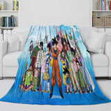 Laden Sie das Bild in den Galerie-Viewer, Dragon Ball Super Blanket Flannel Throw Room Decoration
