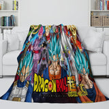 Laden Sie das Bild in den Galerie-Viewer, Dragon Ball Super Blanket Flannel Throw Room Decoration
