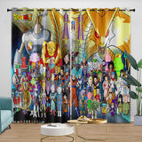 Laden Sie das Bild in den Galerie-Viewer, Dragon Ball Super Curtains Blackout Window Drapes Room Decoration