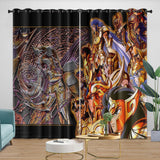 Laden Sie das Bild in den Galerie-Viewer, Saint Seiya Curtains Blackout Window Drapes Room Decoration